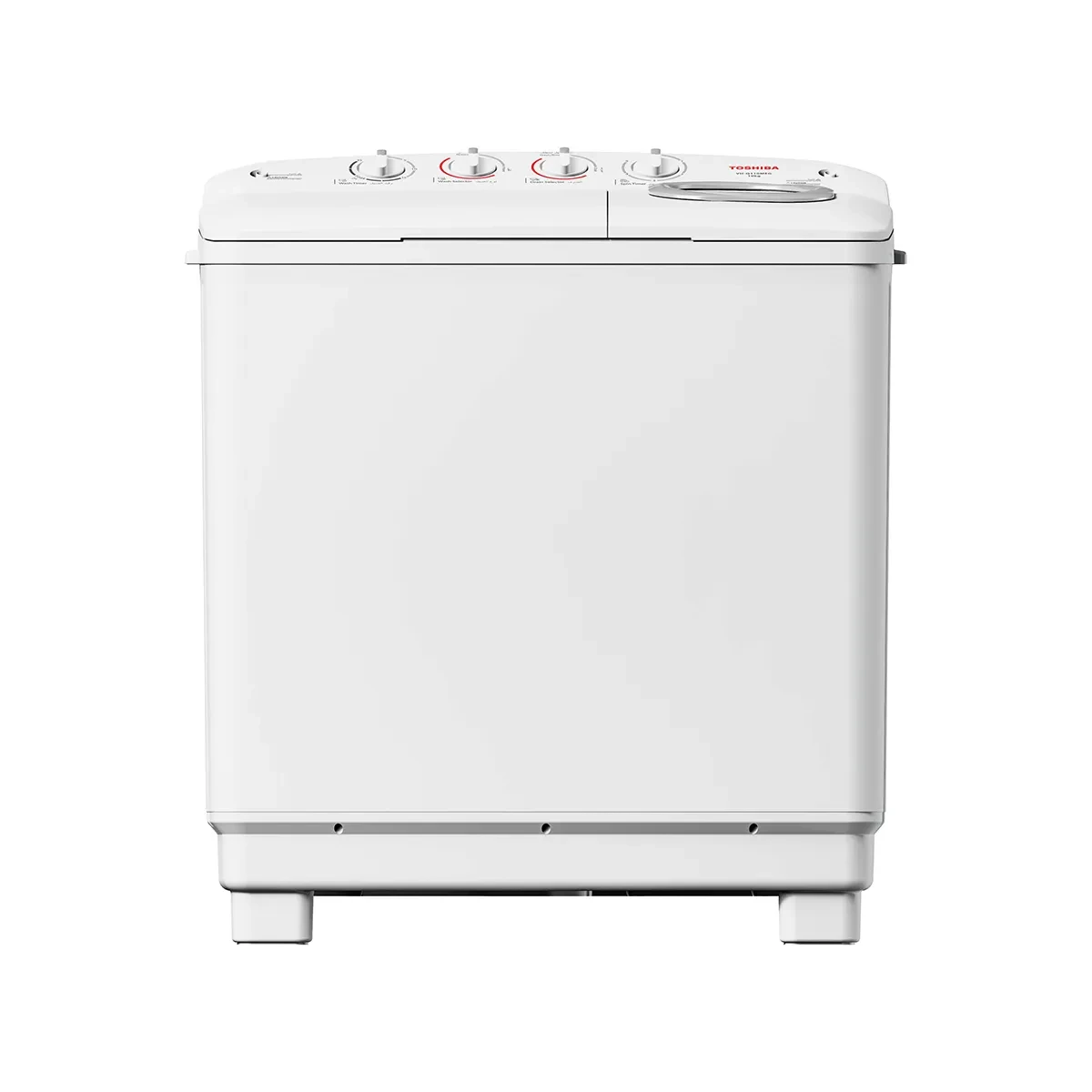 Toshiba washing Machine Top Load , 10 KG , White - VH-Q110MEG