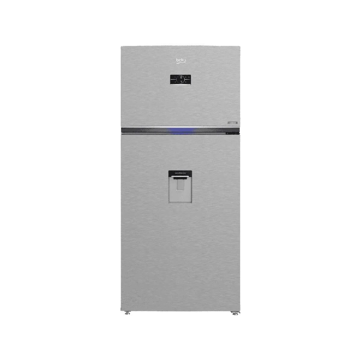 Beko 2 Door - 650 lt -net 630lt- Stainless  - Nofrost -Digital touch