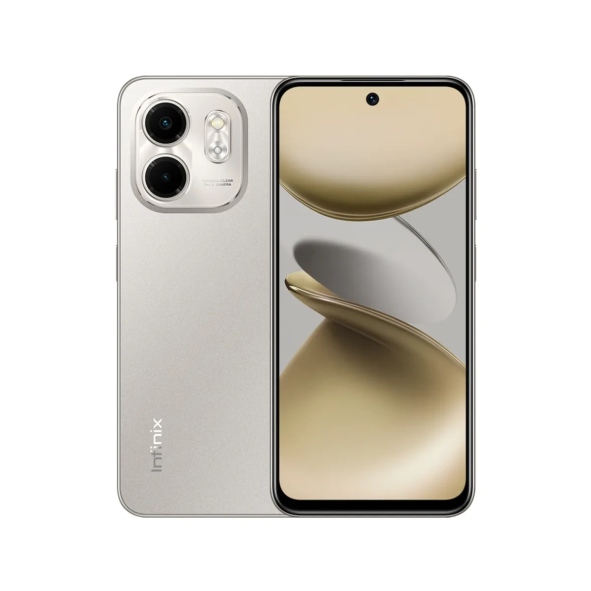 Infinix - X6532-Smart 9  128 -4+4 SANDSTONE GOLD