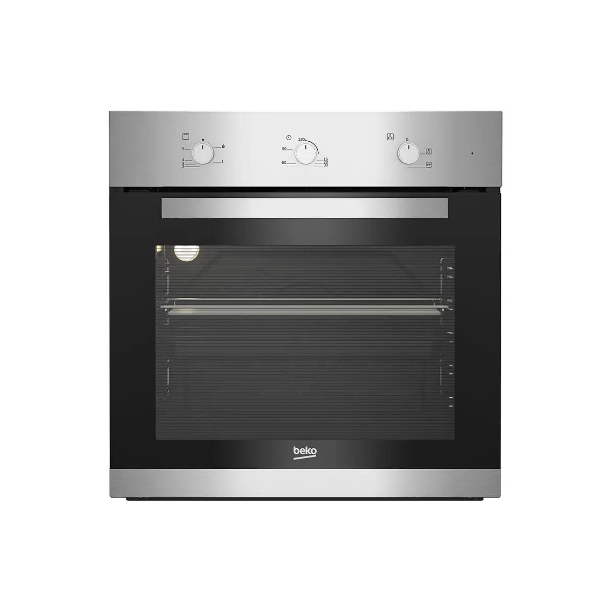 Beko Gas Built-in Ovens 60cm - Gas Safety- Cooling Fan - Cooking fan Integrated Electronic Ignition