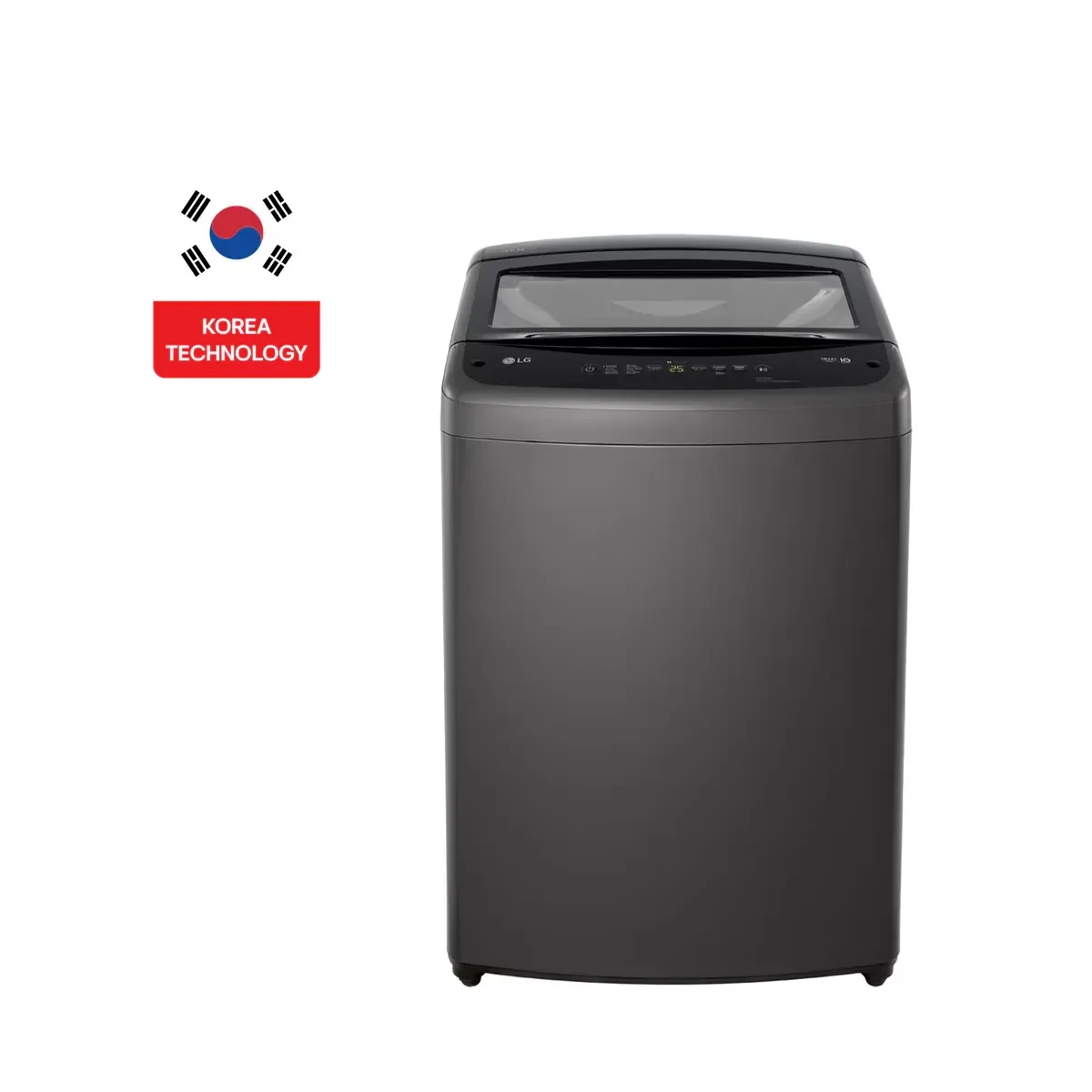 LG 15kg Smart Inverter Top Load Washing Machine M/Black