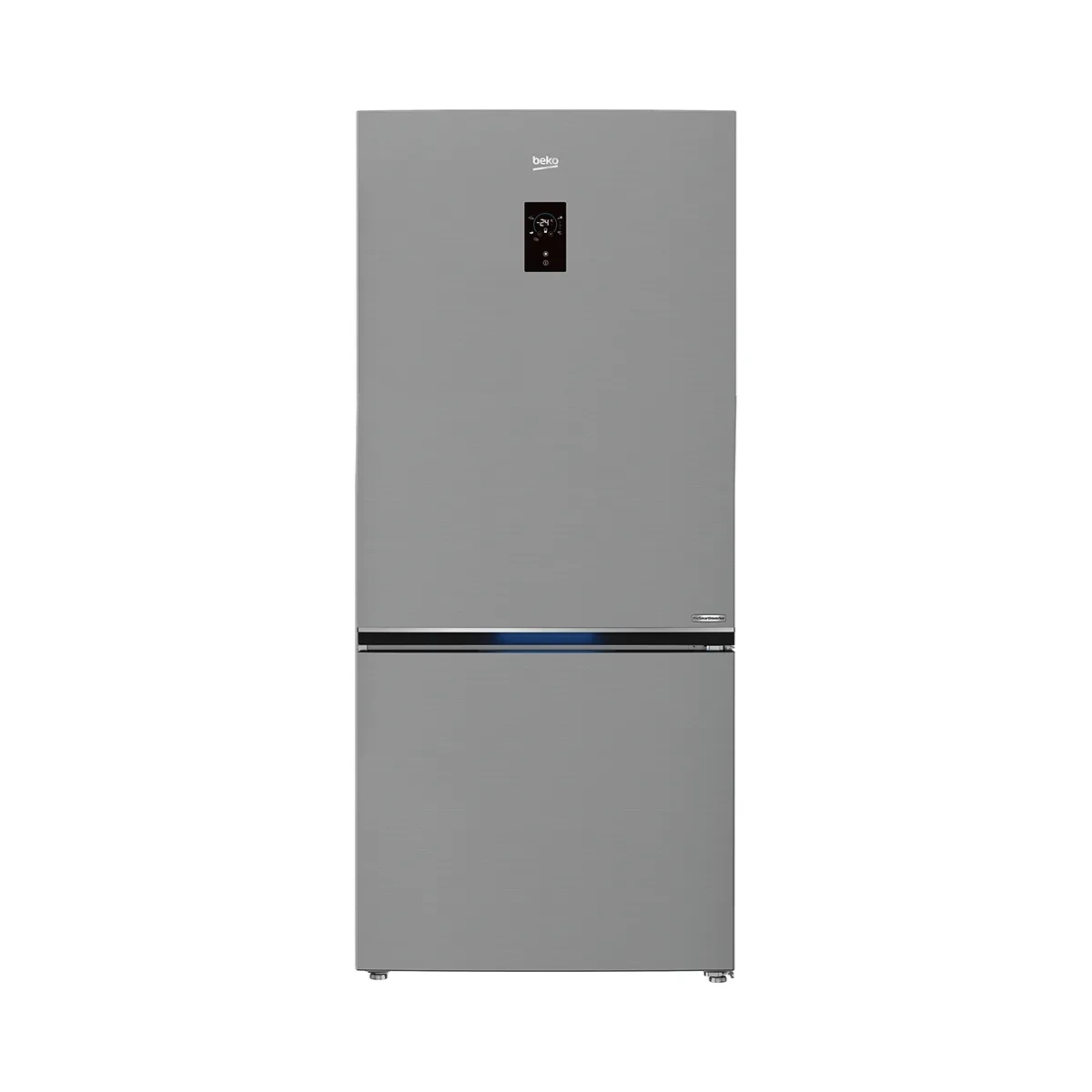 Beko Ref - 2 Door - 720 lt -net 620lt- Stainless- Nofrost -Digital touch- (Combi)