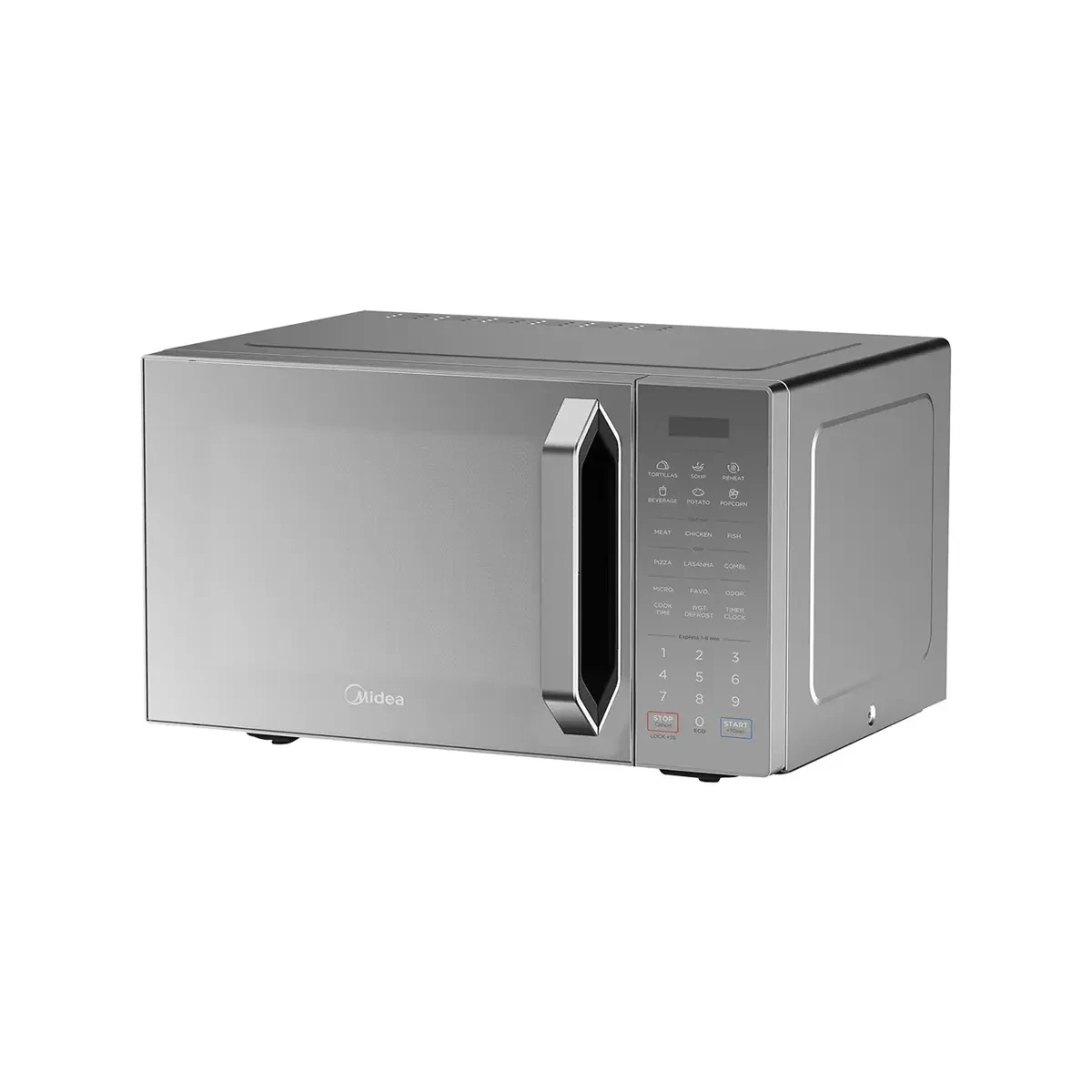 Midea Microwave 32L Solo Silver Color With Mirror-EM0P042MX-S