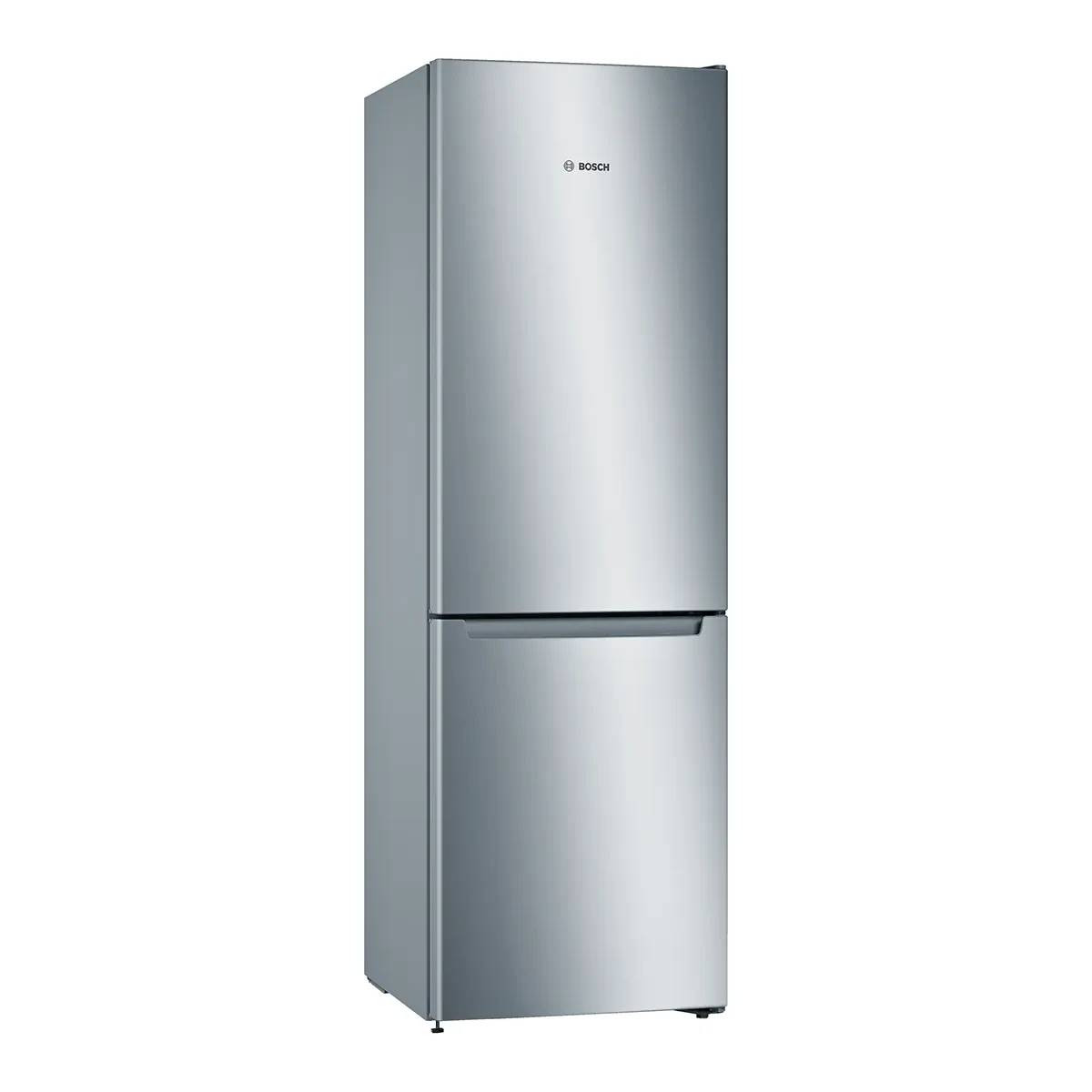 Bosch Refrigerator 302L, combi  with independent freezer, no frost, silver