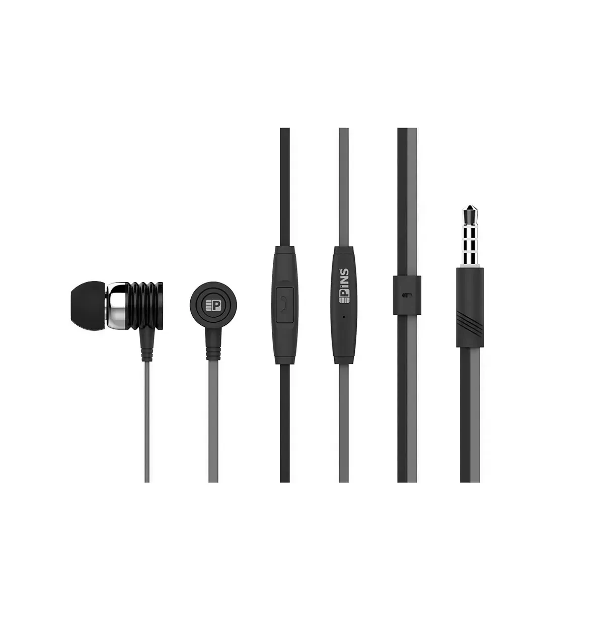 Pins Headset S50 Black