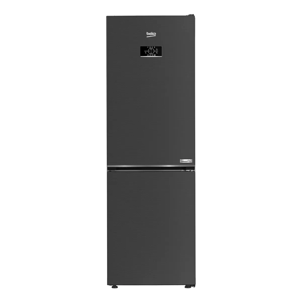 Beko 2 Door - 367 lt -net 316 LT - dark Stainless- Nofrost - Aeroflow  (Combi) - HF