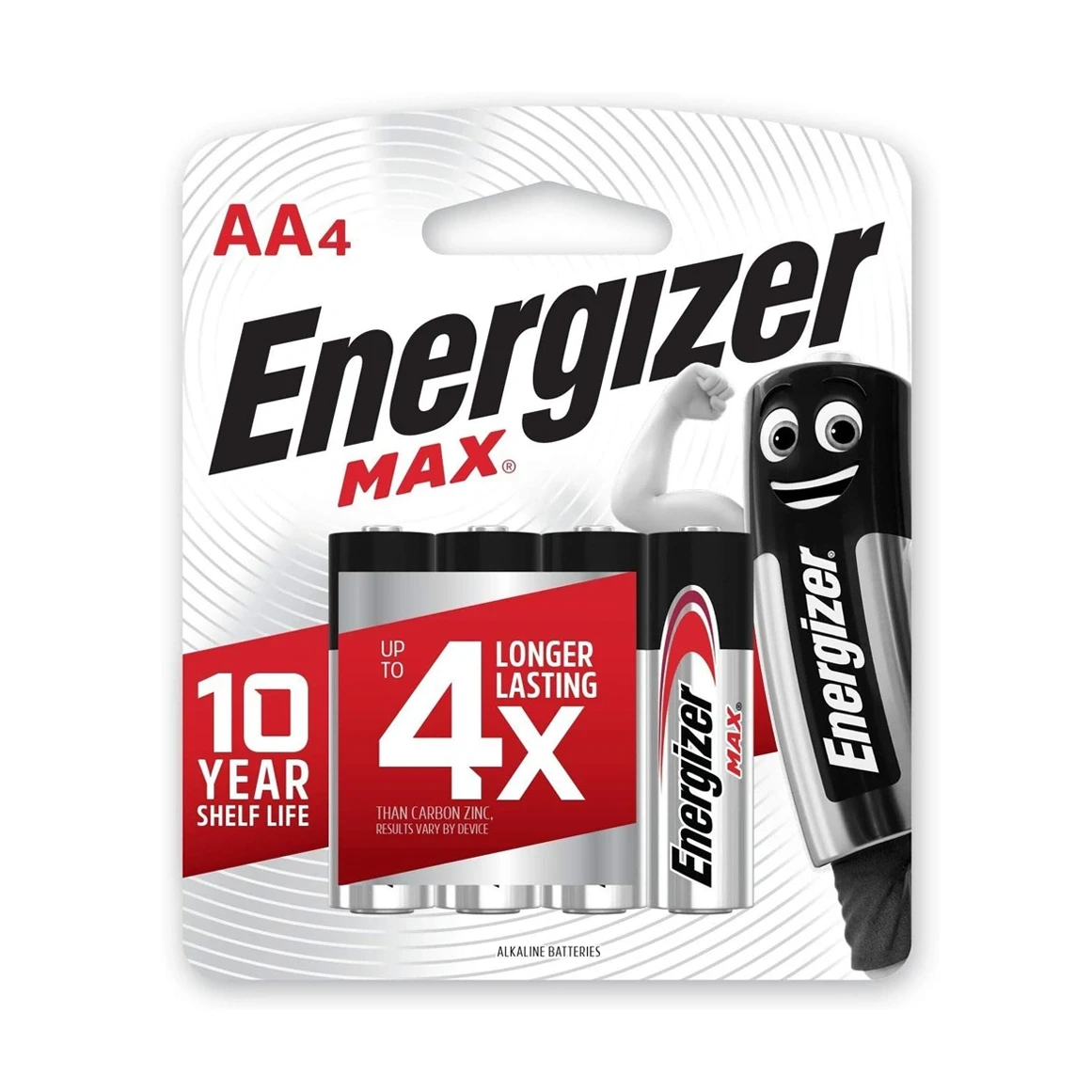 Energizer 4 AA Max Blister Card - حجر قلم 4