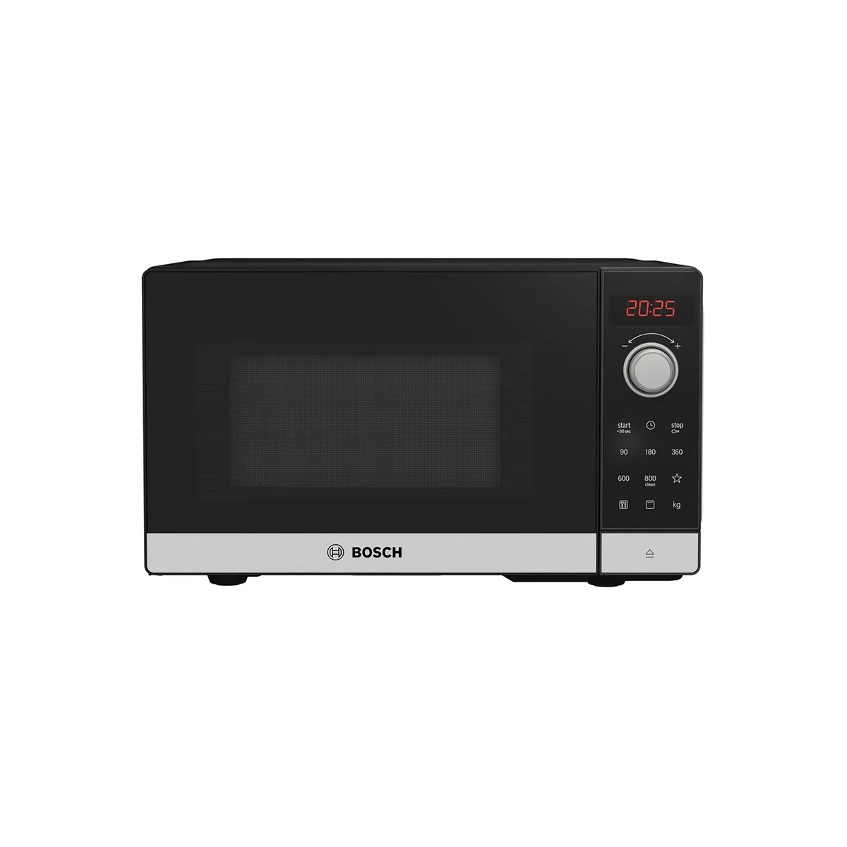 Bosch Series 2 Digital Microwave, 25 Liters, 800 Watts, Black