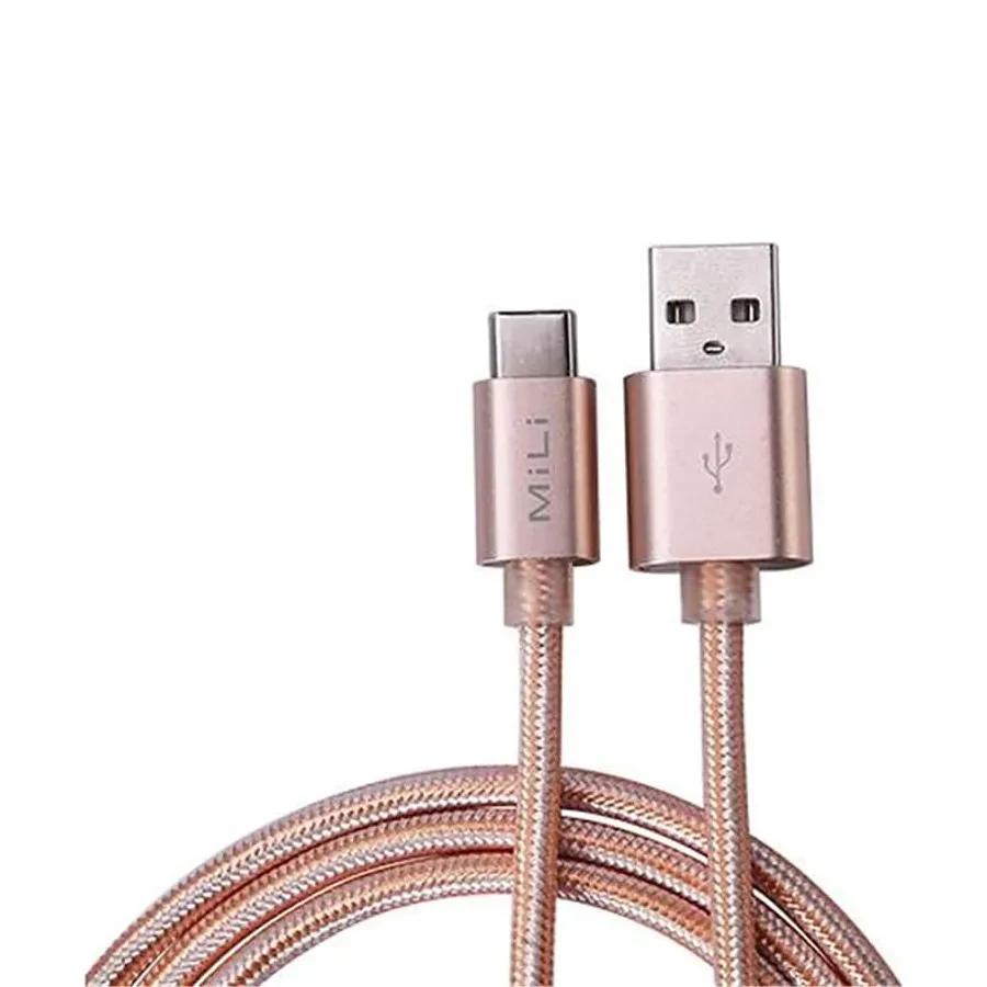 Mili USB Type-C Cable - Rose Gold