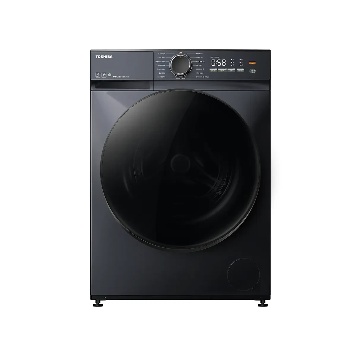 TOSHIBA Washing Machine FL 7.5KG Morandi Grey -6221284001147
