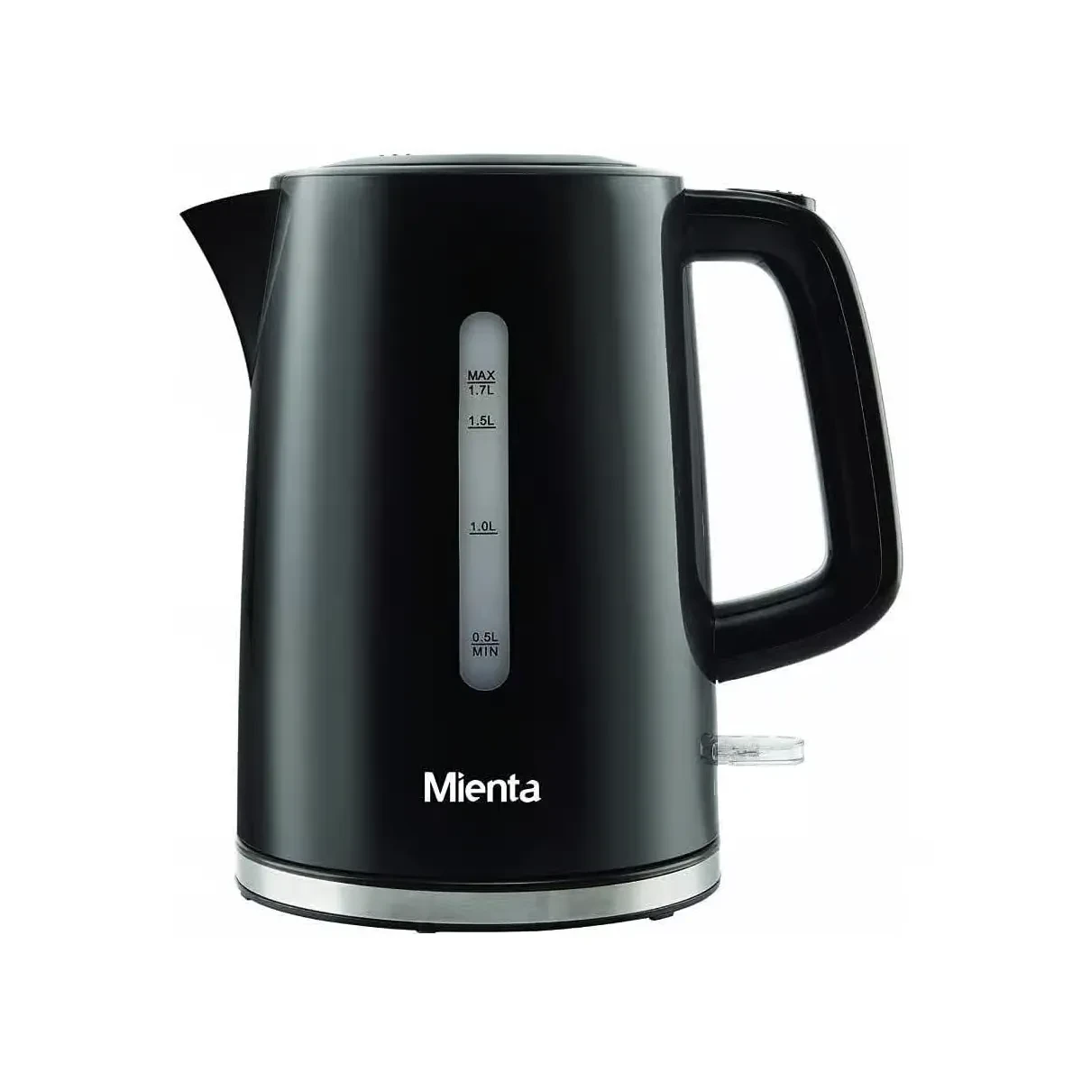 Mienta Electric Kettle, 2150 Watt, 1.7 Liter, Black - EK201620A