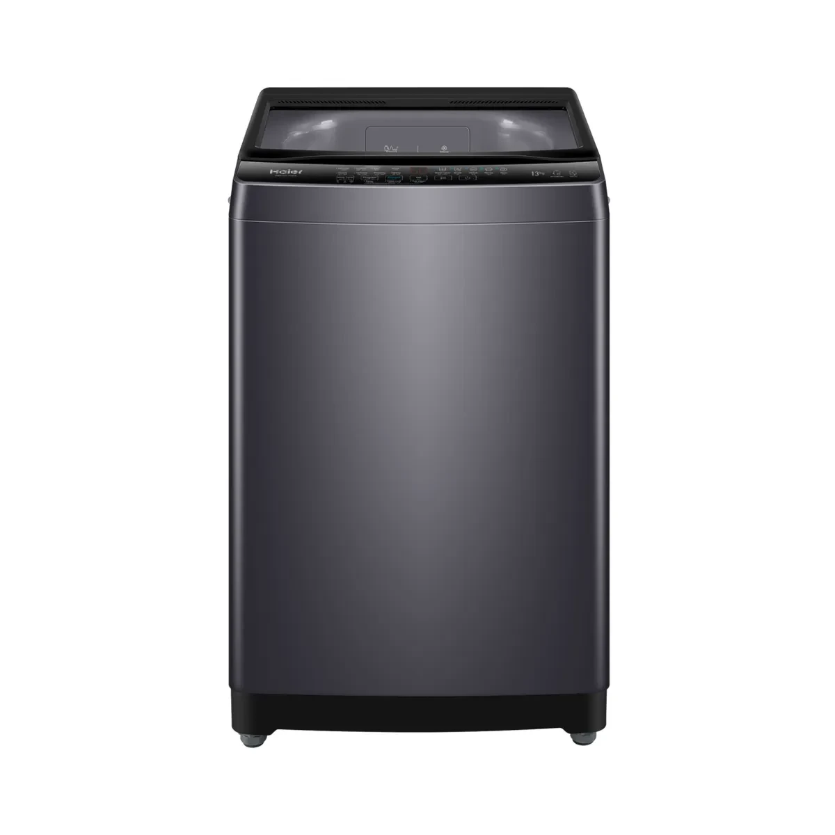 Haier Washing Machine Top Load 13KG, Dark Silver