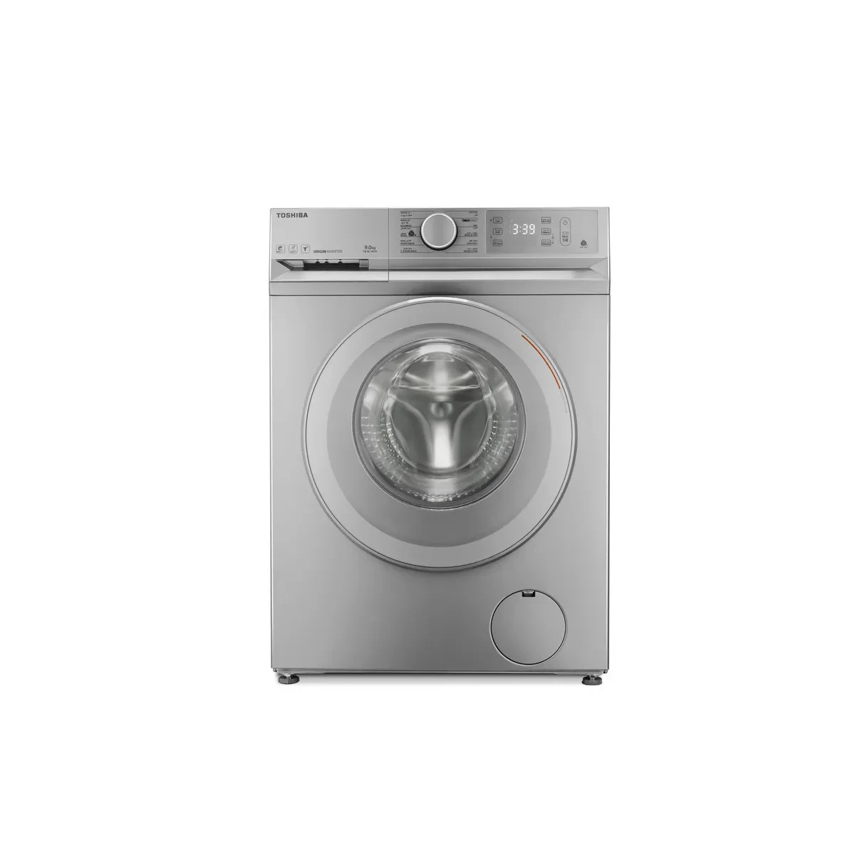 TOSHIBA Washing Machine FL 8 KG Silver -6221284000416