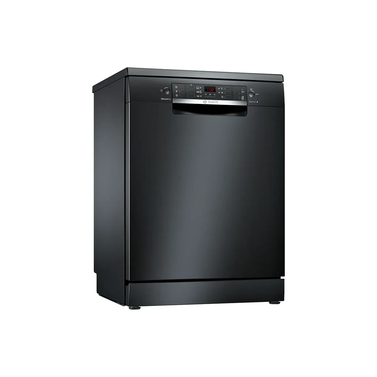 BOSCH Series 4 free-standing dishwasher 60 cm Black