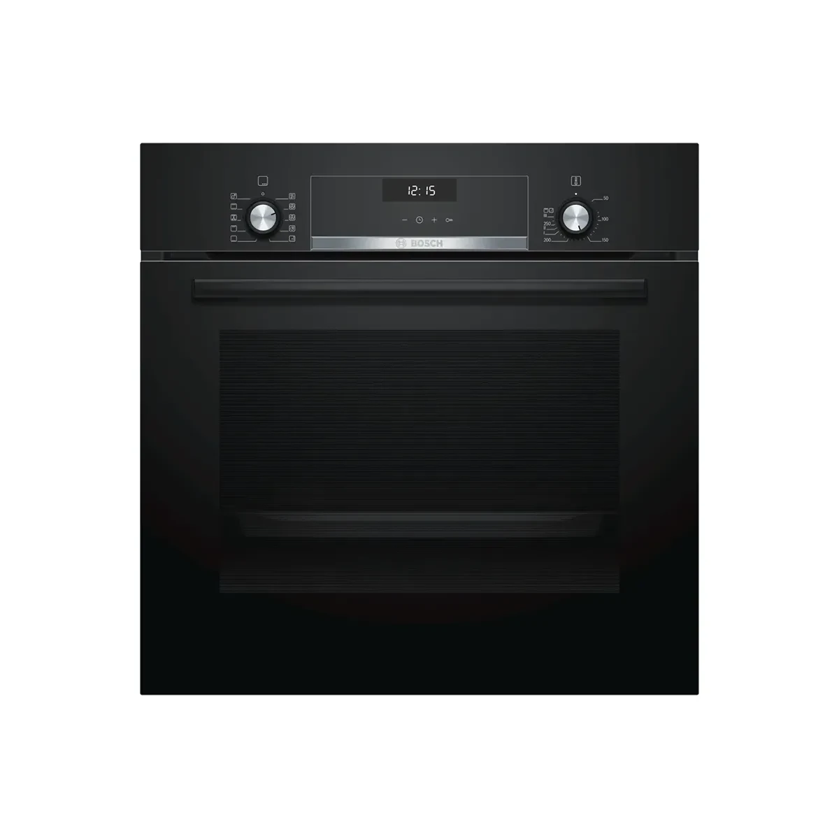 Bosch Series 6 Built-in Electric Oven, 2800W, 66L, 60cm, Black
