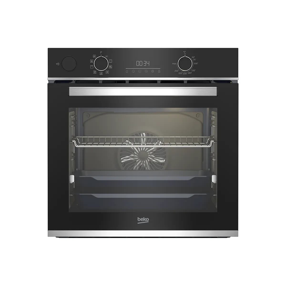 Beko Eclectic Built-in Ovens 60cm (3D cooking - Multi-functional-Steam Assisted Cooking - Steam Cleaning- Cooling Fan-Defrosting - Cooling Fan - Conventional Cooking - cooking fan - soft closing door)