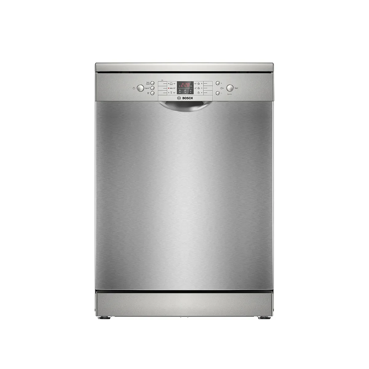 BOSCH free-standing dishwasher 60cm 13PS Series 2 Brushed steel anti-fingerprint - 6 Programs