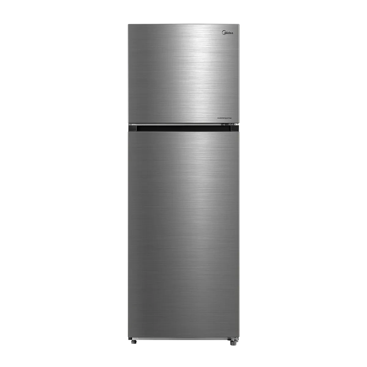 Midea Refrigerator No Frost 338 Liter Inverter  Bru Steel Slide-out Shelf GTIN 6221284017049