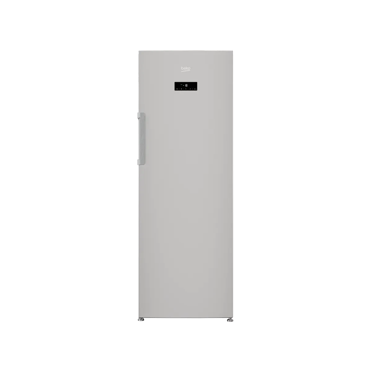 Beko - Deep Freezer -Upright Freezer 280 lt -net 260lt- Nofrost  7 Drawer -Digital touch- Silver