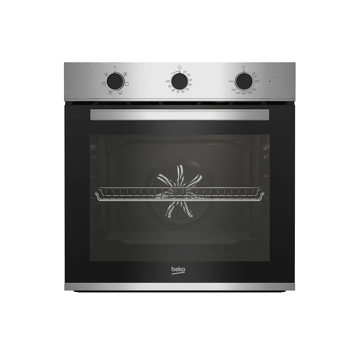 Beko Gas Built-in Ovens 60cm - Gas Safety- Cooling Fan - Cooking fan Integrated Electronic Ignition