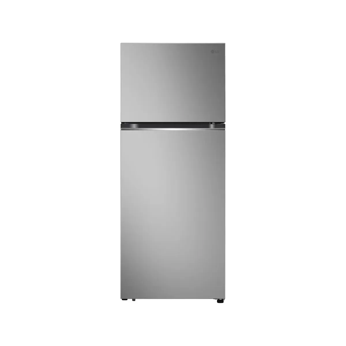 LG-450L- Inverter, Door Cooling ,Fast Freezing LED Lighting ,Tempered glass shelves, Smart Diagnosis ,Internal Micom, Prime Silver (PY) (GN-B592PFFQ)
