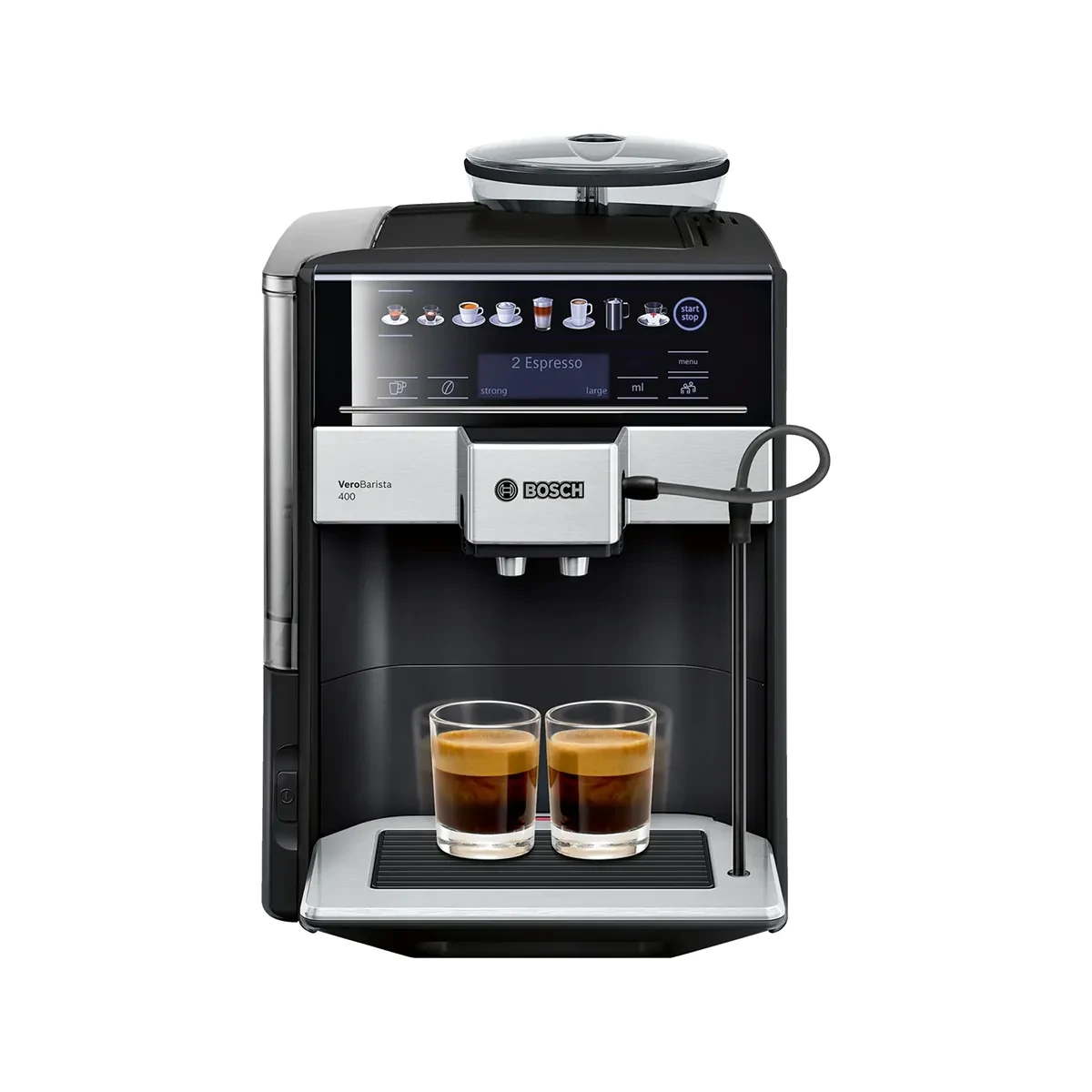 Bosch Vero Barista Automatic Coffee Machine, 400 Watt, Black