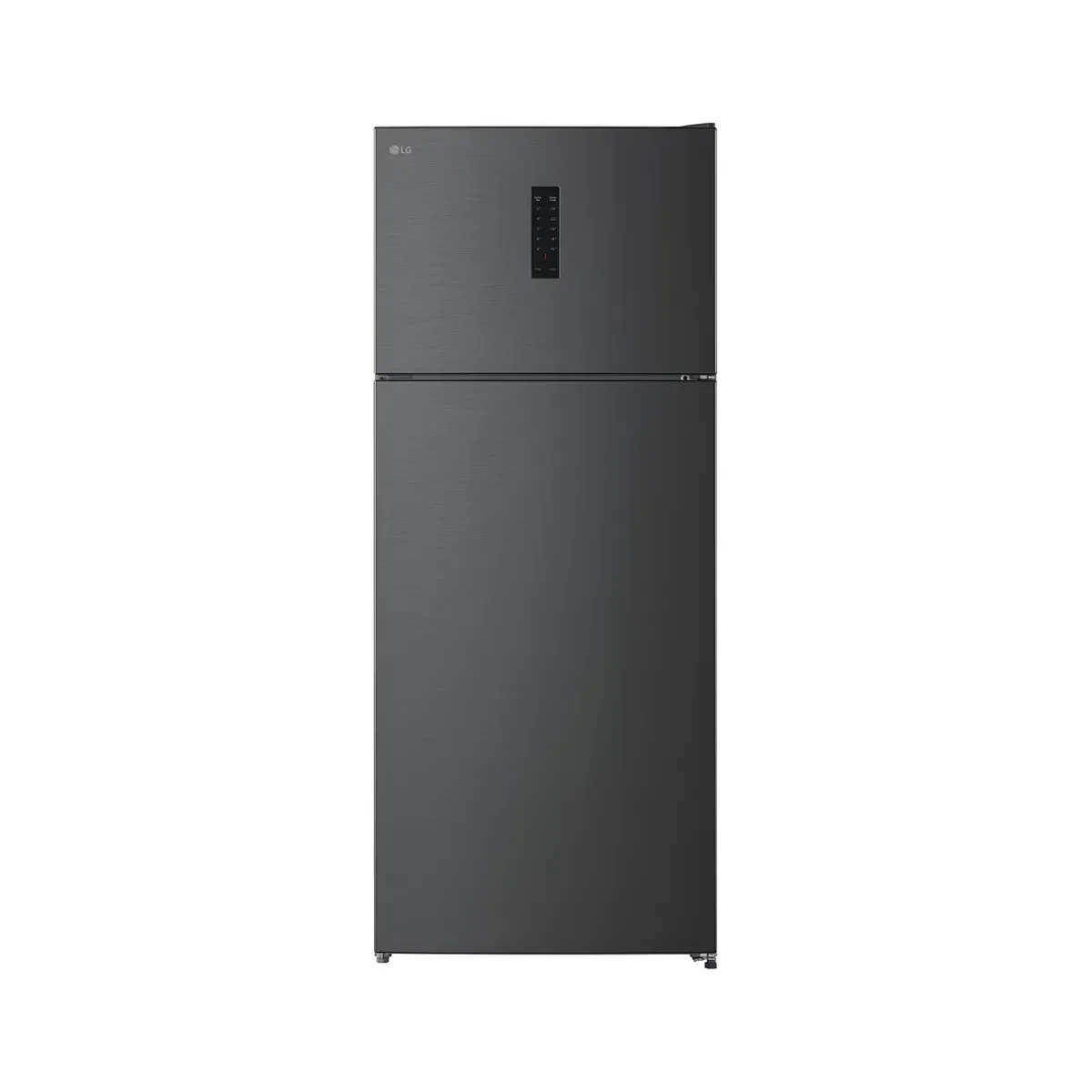 LG-523L_Inverter_Top freezer_2 doors_Multi air flow_Exterior display_Black(GTF522PSAN)