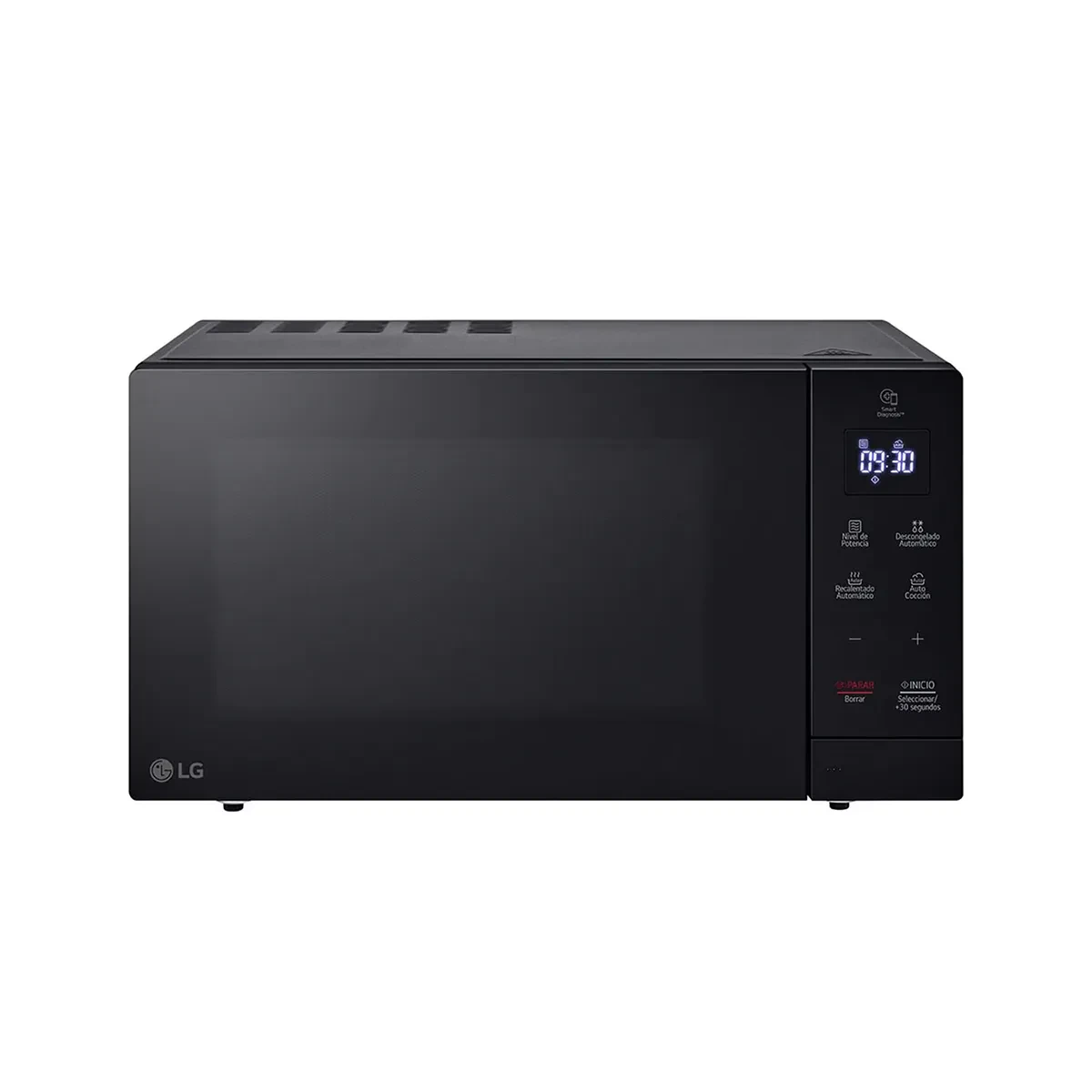 LG- Microwave (30L Cooking ,Black Smog Glass Finish,Push button,Touch Control-LED White Lamp)