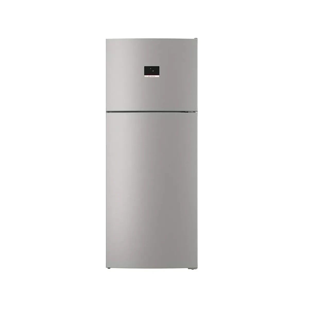 Bosch Series 4 Freestanding Refrigerator with Top Freezer, 186x75 cm 581L No Frost Refrigerator, Stainless Steel