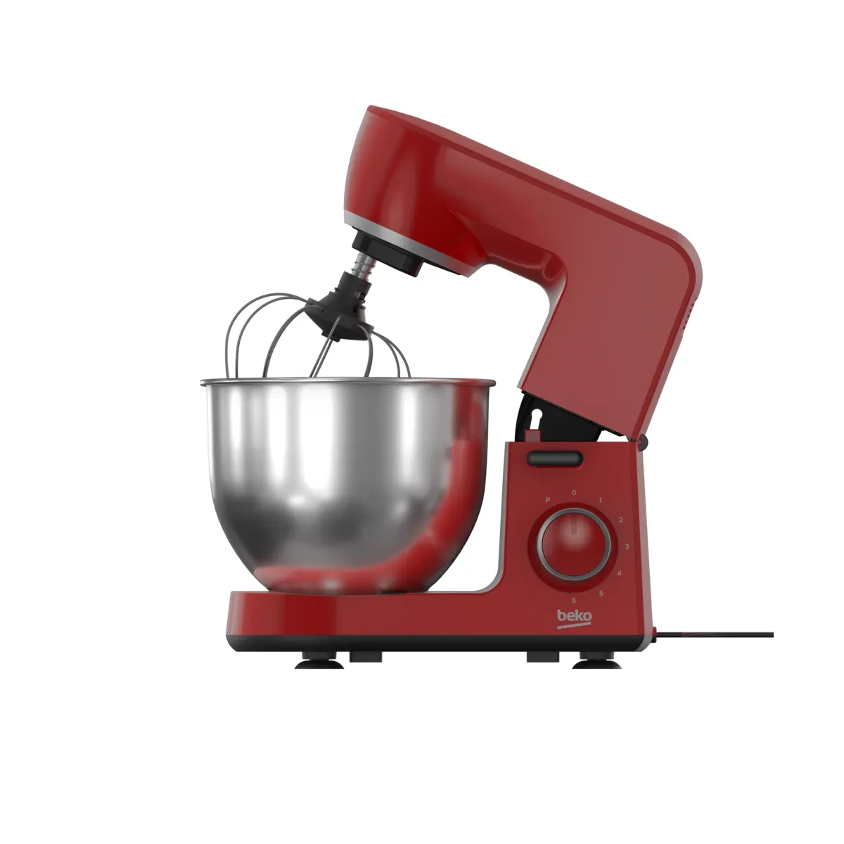 Beko Stand Mixer 1500W, 6 Speed Setting + Pulse , Jug Size: 5L, Metal Gear System, Eksenel Mixing Technology, Made in turkey